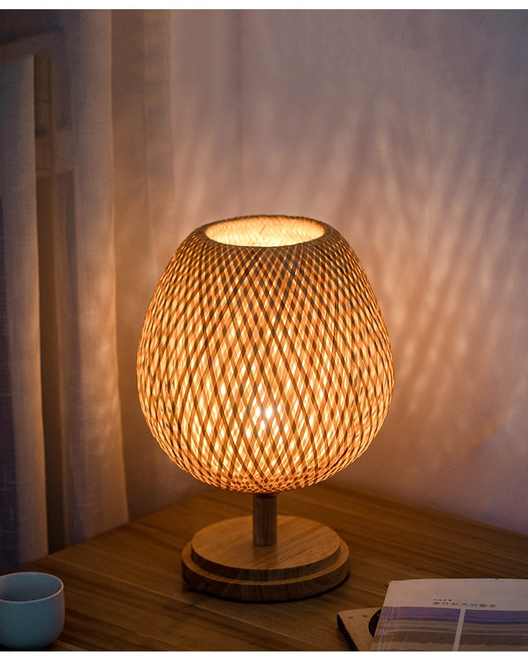 Bamboo Table Lamp