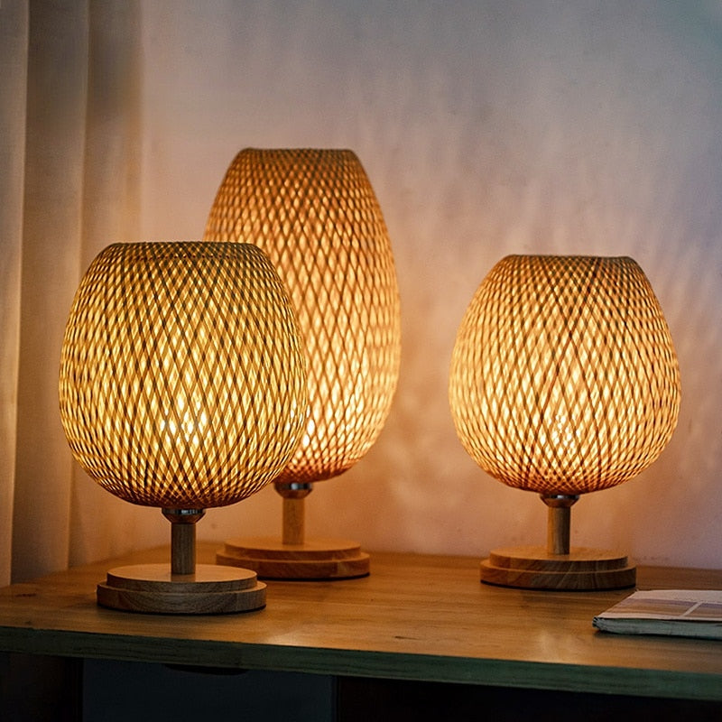 Bamboo Table Lamp