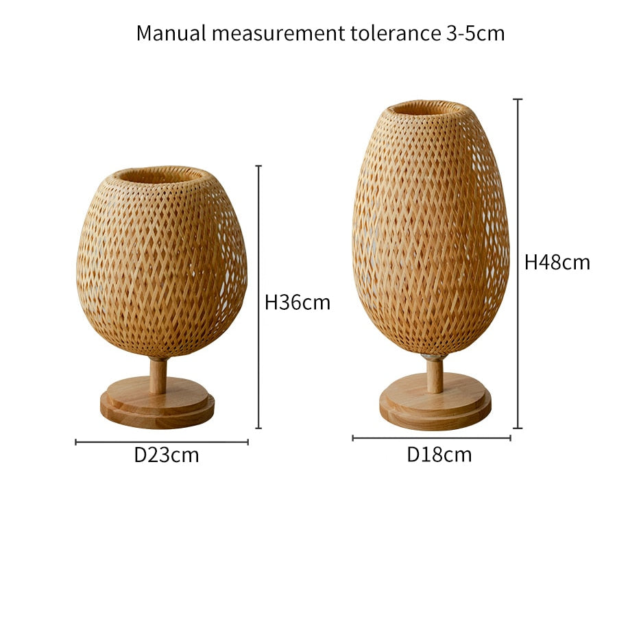 Bamboo Table Lamp