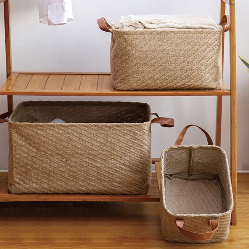 Foldable Woven Storage Basket